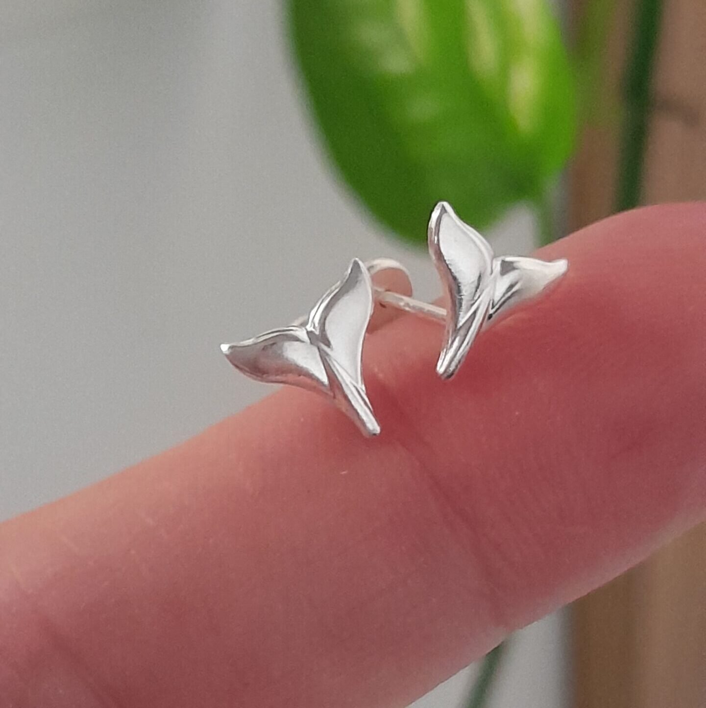 Aros Abridores lisos cola de ballena – Plata 925