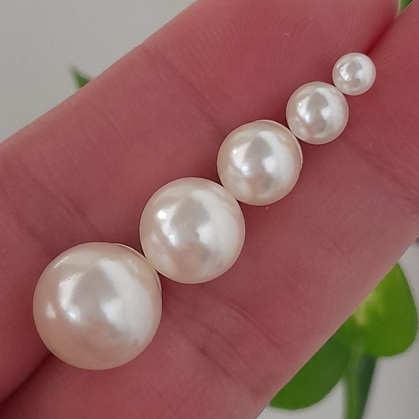 Aros Abridores Perlas 5 tamaños – Plata 925