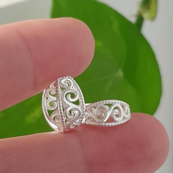 Aros Huggies mini Ondas entrelazadas - Laminados