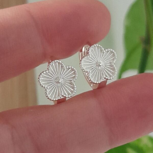 Aros Huggies mini flor texturadas - Laminados