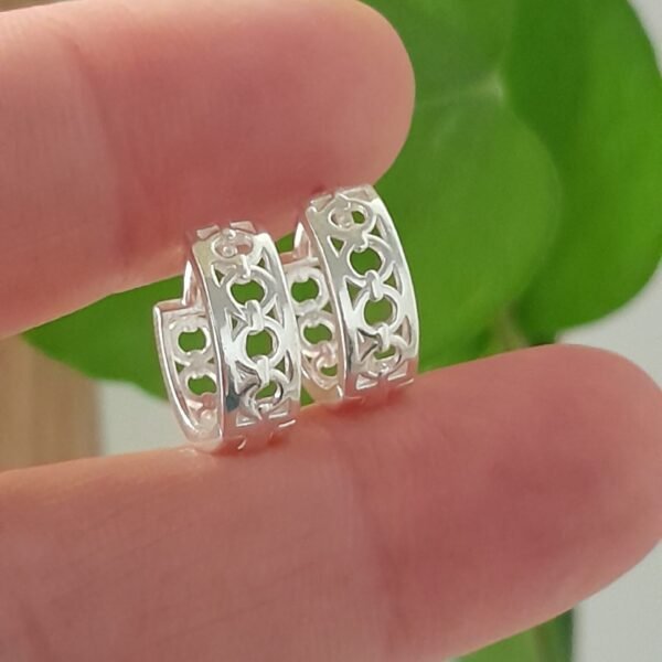 Aros Huggies mini argollas entrelazadas - Laminados