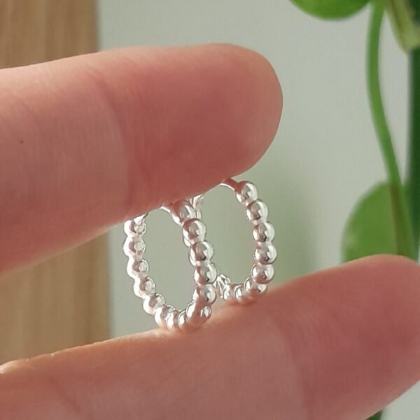 Aros Huggies mini Argollas de bolitas - Laminados