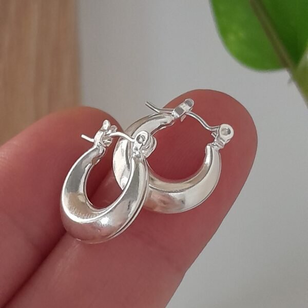 Aros huggies mini lisos  - Laminados