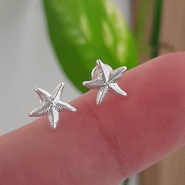Aros Abridores estrella de mar – Plata 925