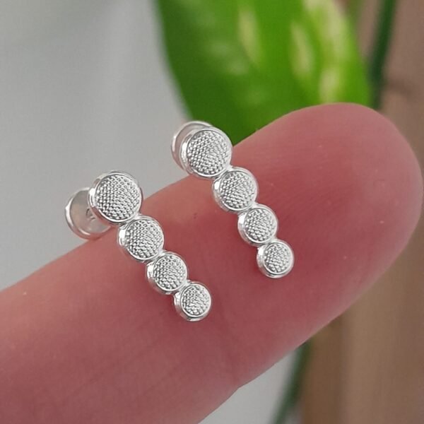 Aros Abridores 4 circulo mini – Plata 925