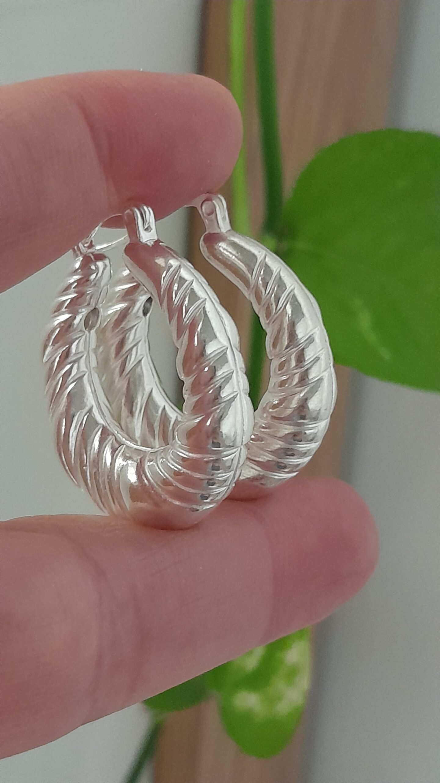 Aros huggies a rayas – Laminados