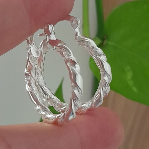 Aros huggies tipo soga – Laminados