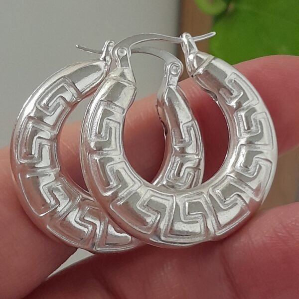 Aros huggies Greca Griega – Laminados