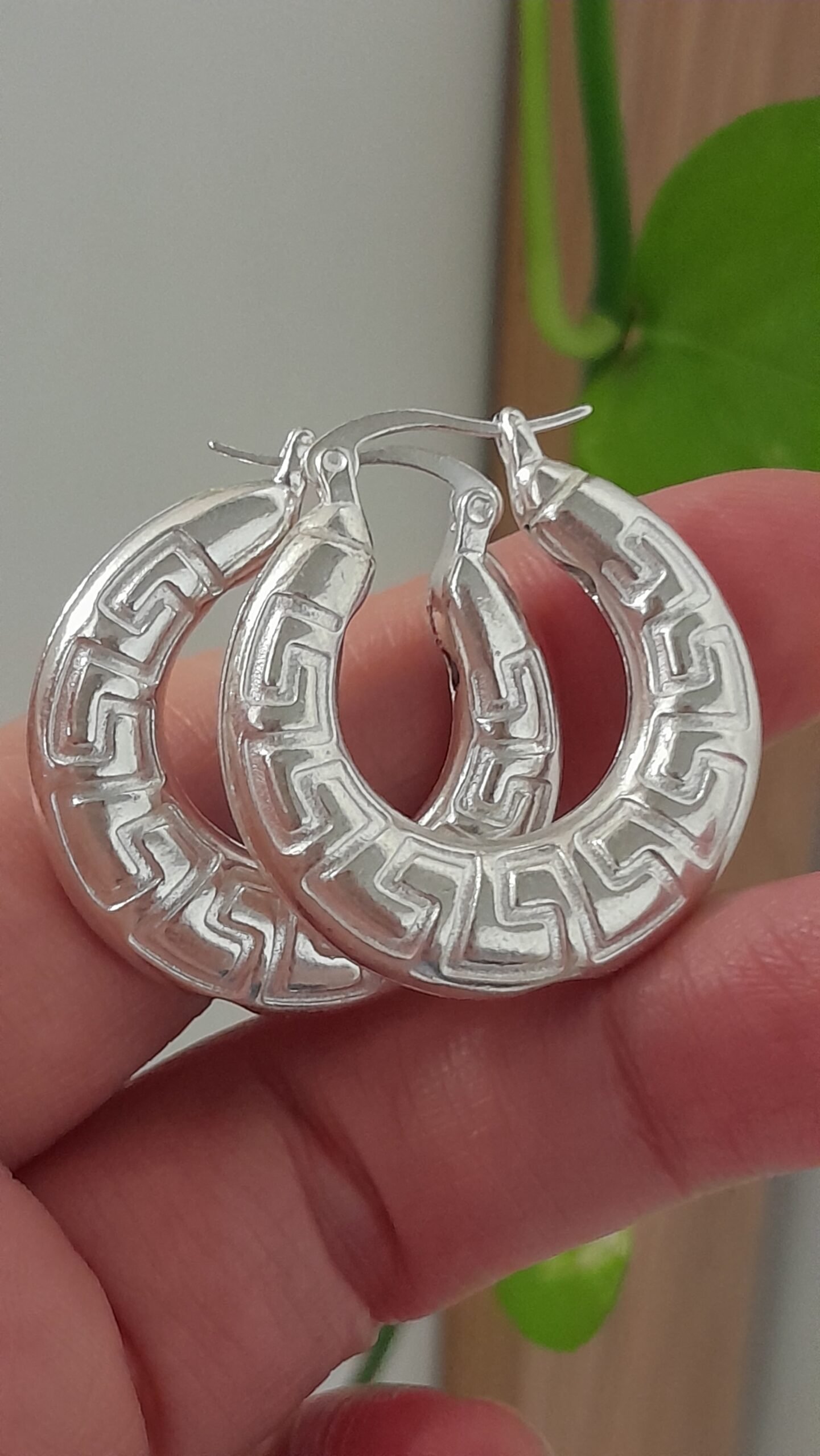 Aros huggies Greca Griega – Laminados