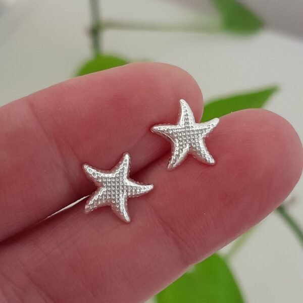 Aros mini estrellitas de mar - Laminados