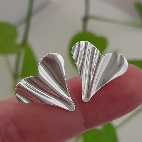 Aros mini liso corazones - Laminados