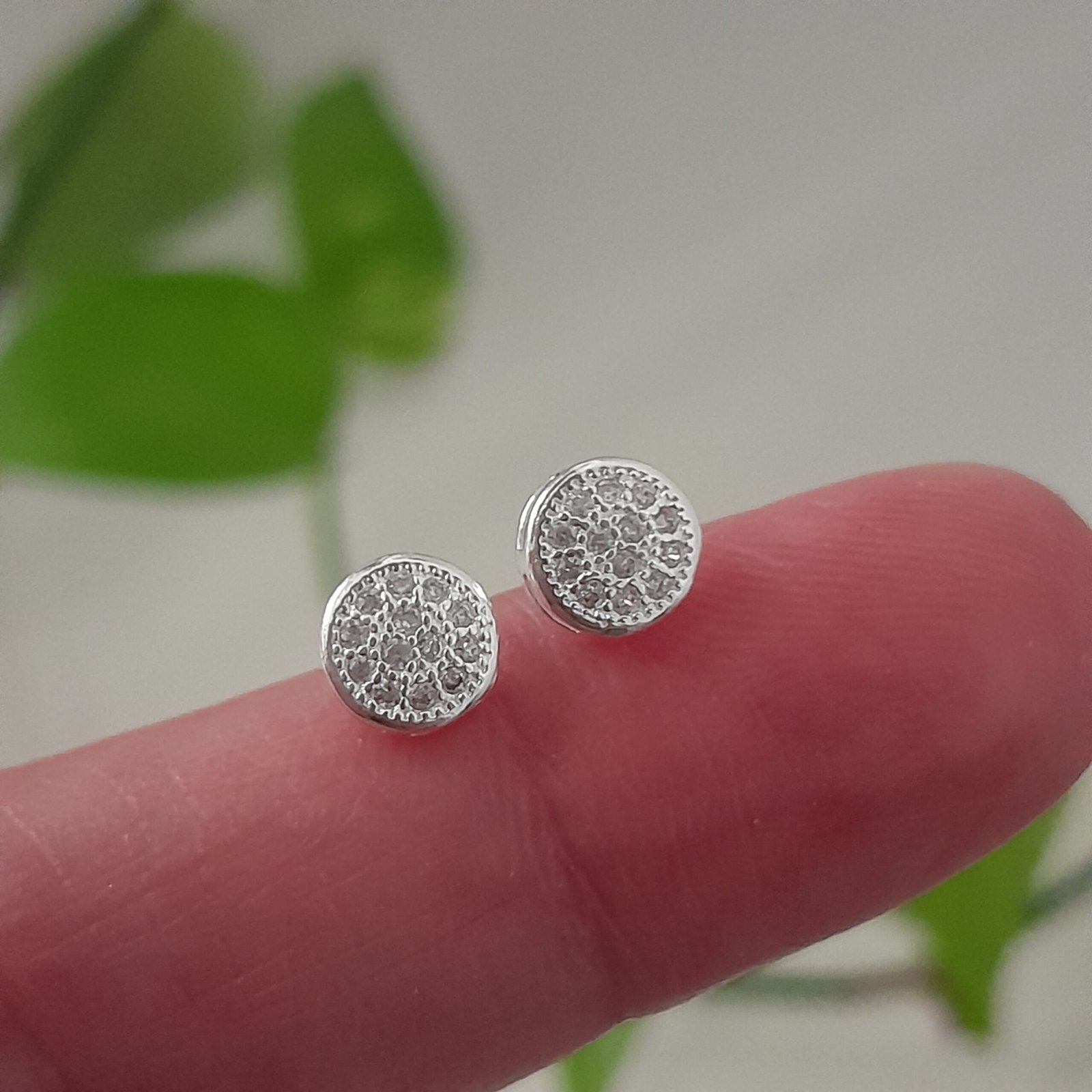 Aros mini con brillos circulos - Laminados