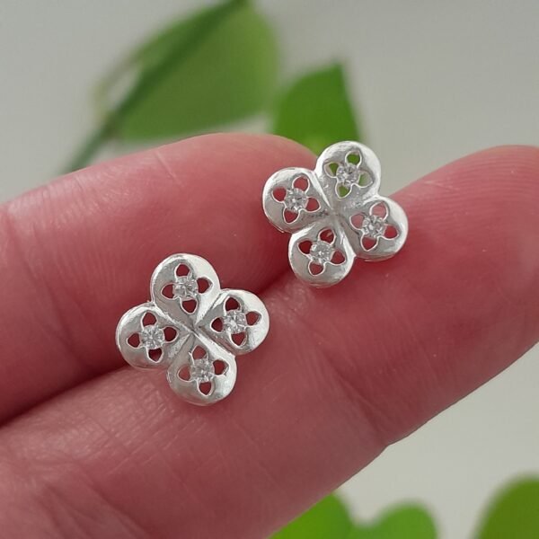 Aros mini trébol con calado - Laminados