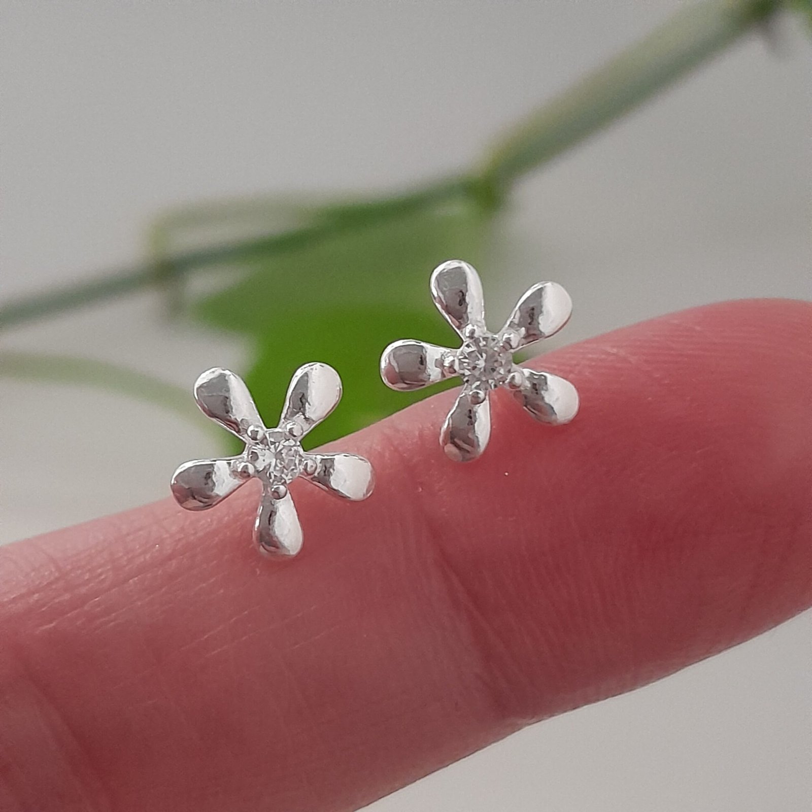 Aros mini florcitas - Laminados - Image 2