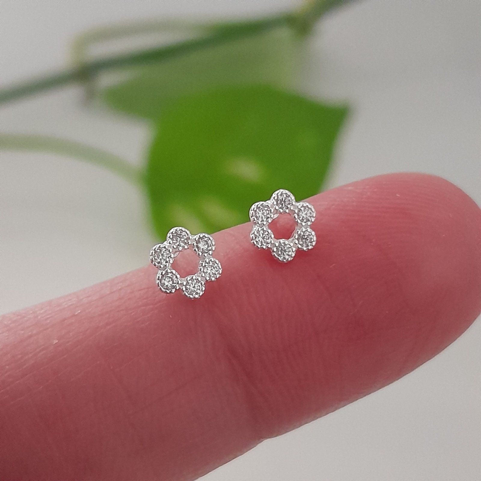 Aros mini florcita sin centro - Laminados