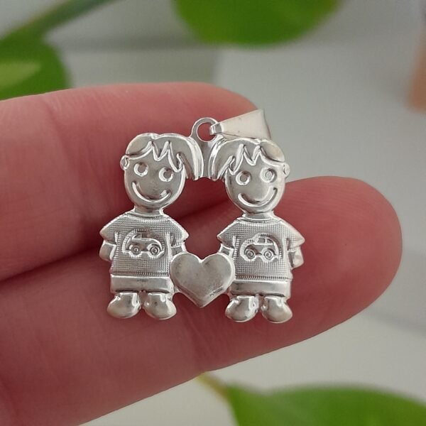 Dije niña y niño - Laminados