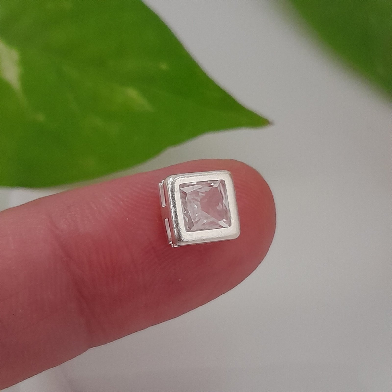 Dije mini cristal cuadrado - Laminados