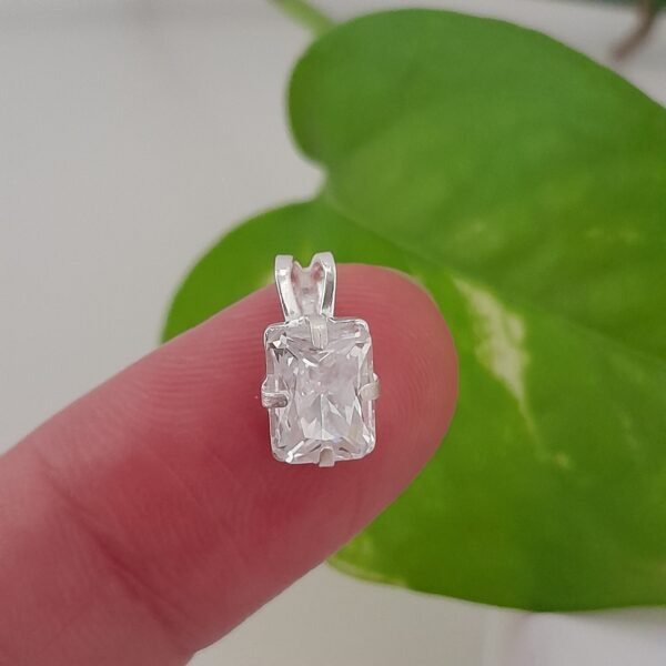 Dije mini piedra brillo cuadrado - Laminados