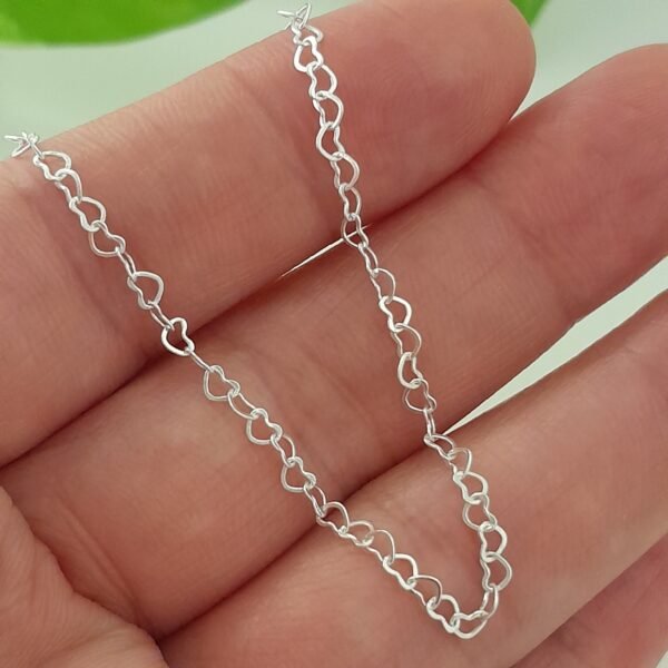 Cadena mini corazones - Laminados