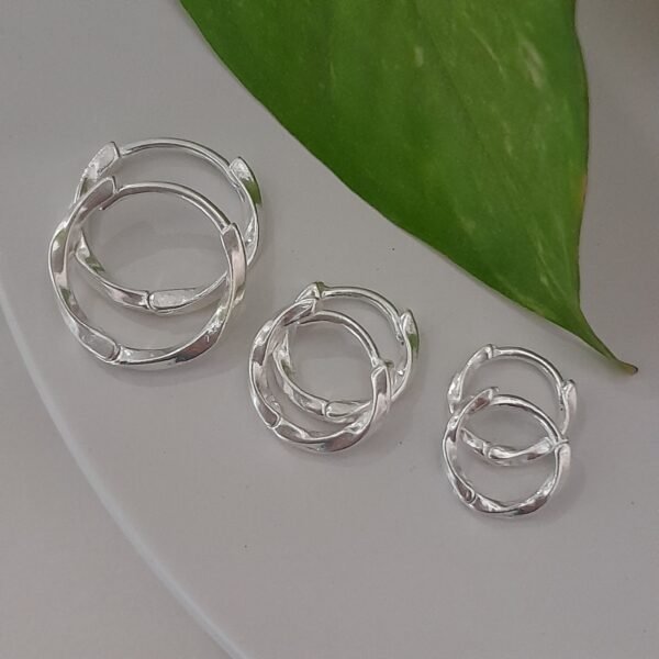 Aros mini huggies 3 tamaños triple par - Laminados