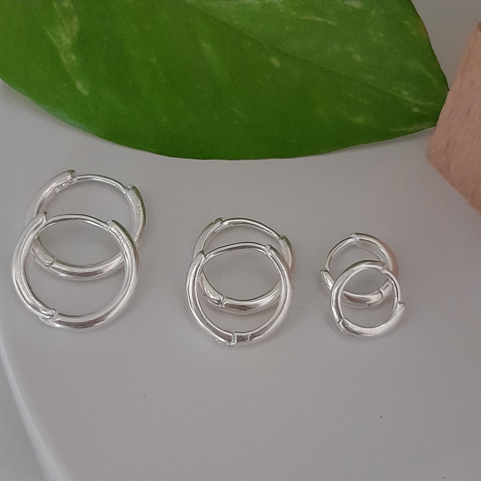 Aros mini huggies 3 tamaños triple par - Laminados