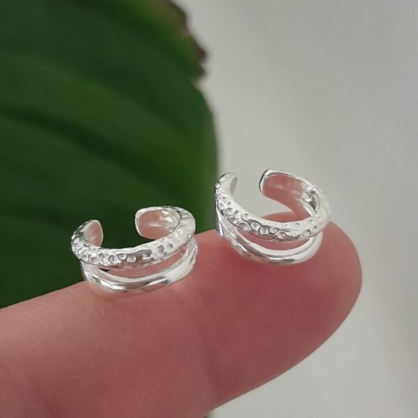 Aros mini doble argolla- Laminados