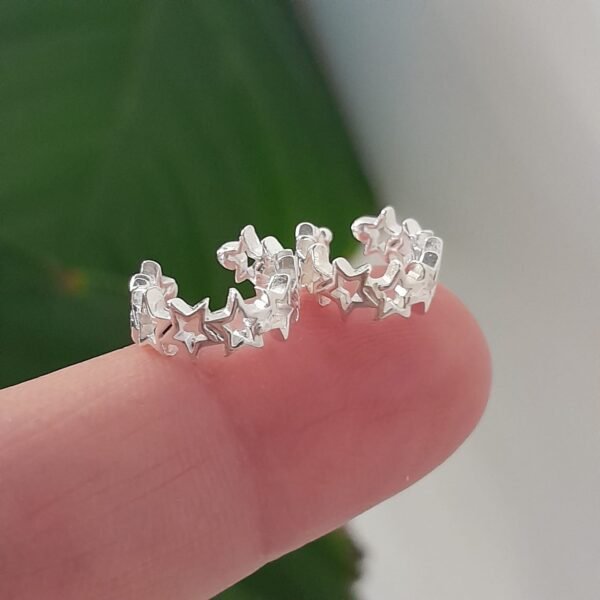 Aros mini estrellita par - Laminados