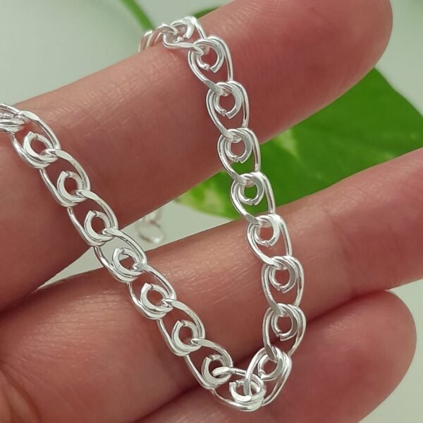 Pulsera mini argollitas doble - Laminados