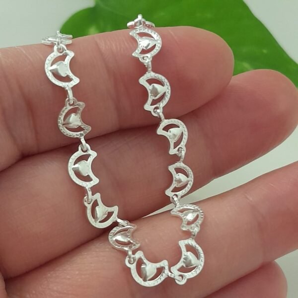 Pulsera eslabones media luna - Laminados