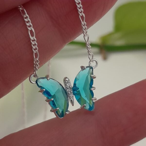 Conjunto mariposa cristal azul - Laminados