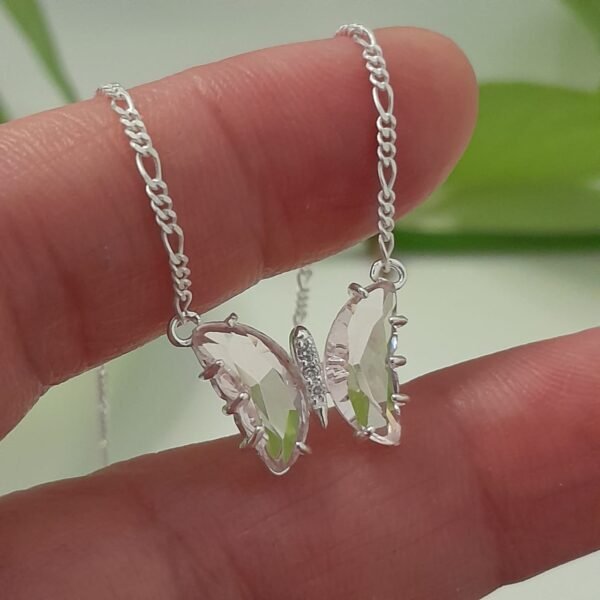 Conjunto mariposa cristal rosa - Laminados