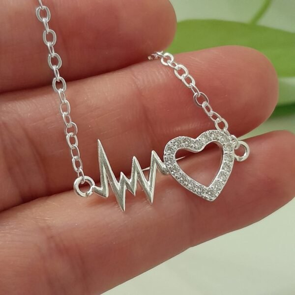 Conjunto Gargantilla Latido con Corazón con Cristales - Laminados