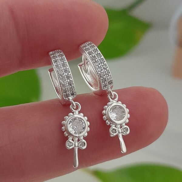 Aros huggies con brillo girasol – Laminados