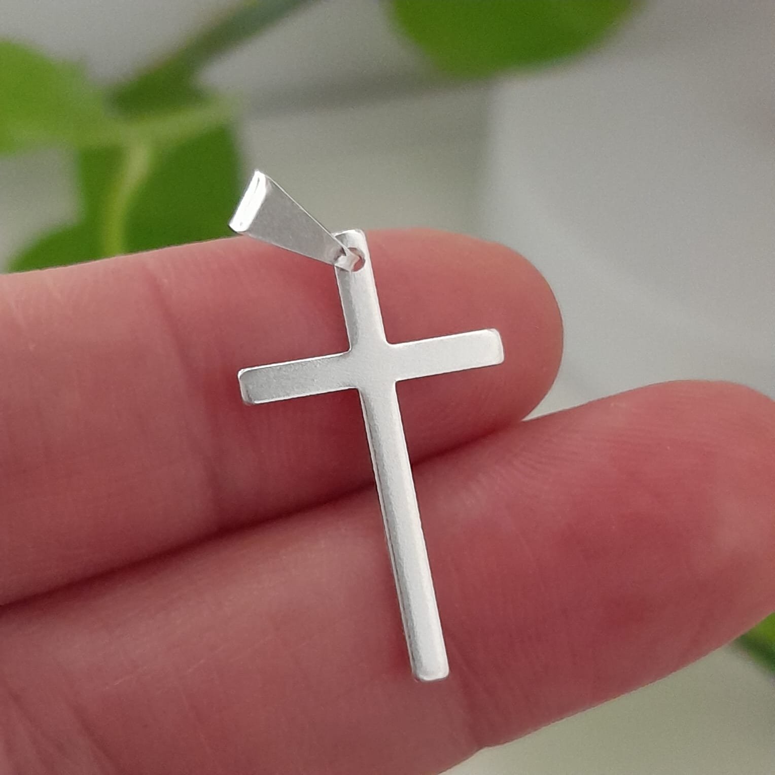 Dije cruz lisa - Laminados