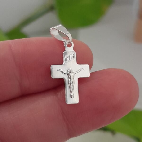 Dije mini crucifijo INRI - Laminados