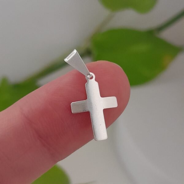 Dije cruz liso - Laminados