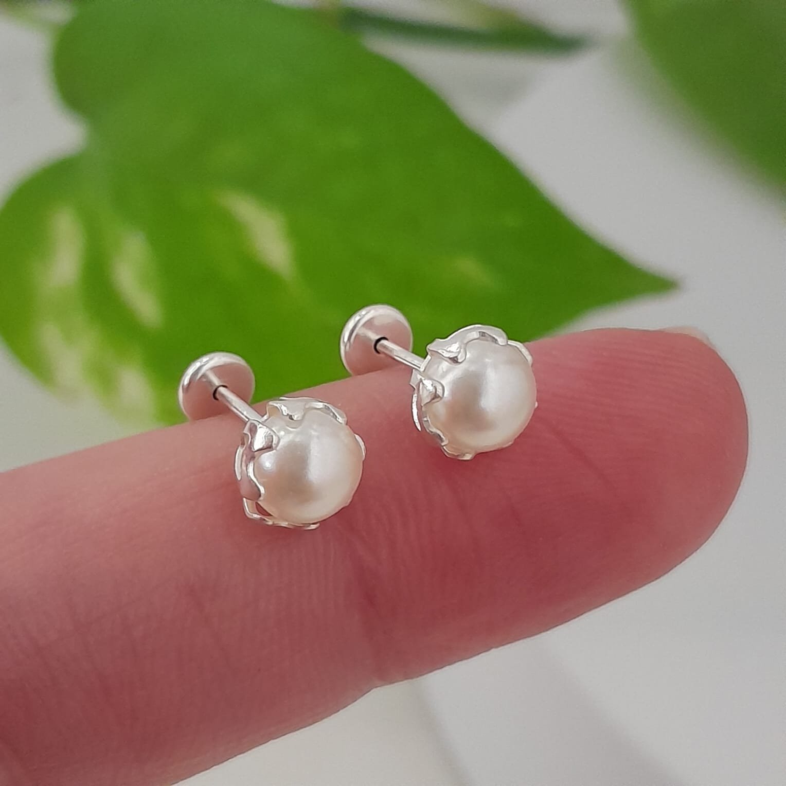 Aros abridores perlas - Plata 925 - Image 2