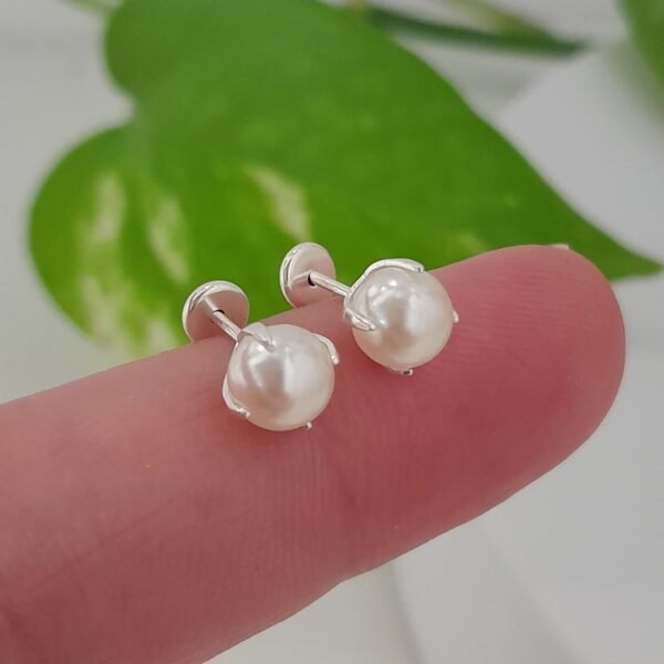 Aros abridores perlas - Plata 925