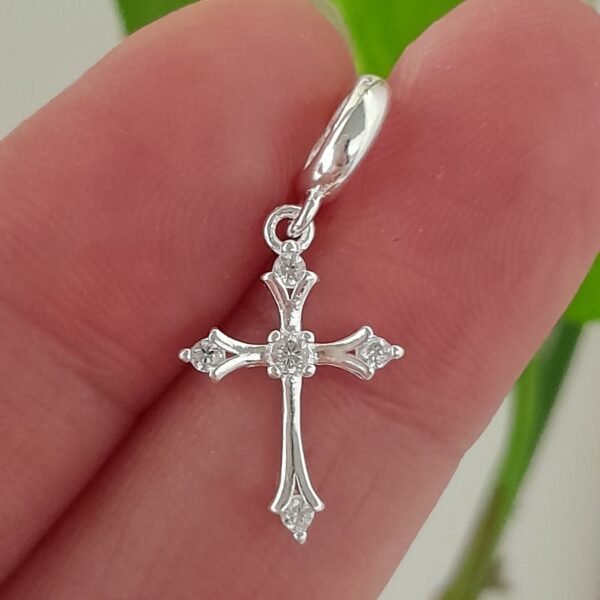 Dije Cruz con brillo - Laminados