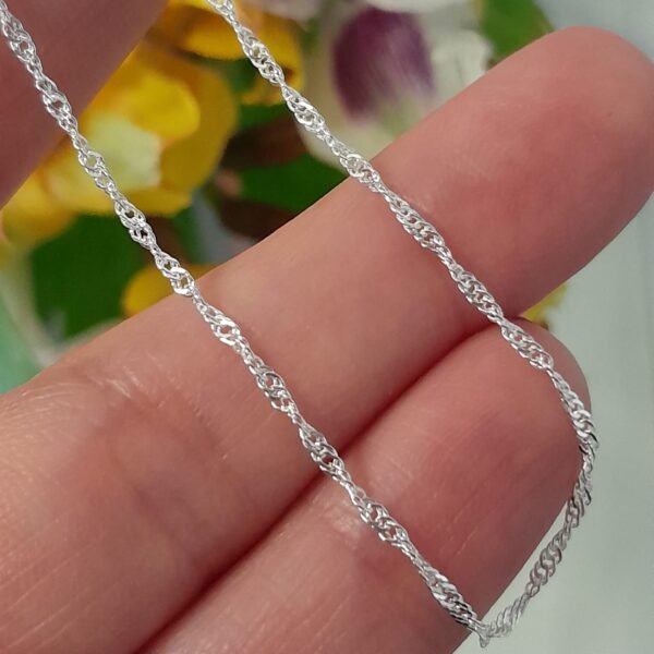 Cadena singapur laminada