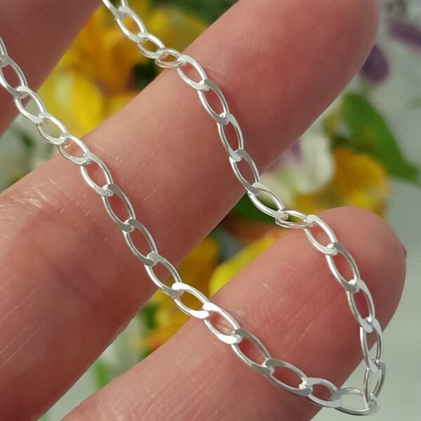 Cadena eslabón unisex laminada