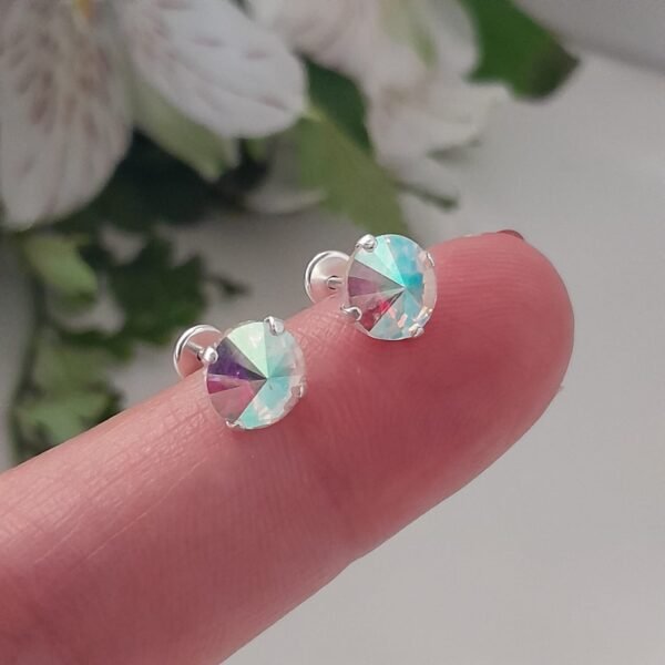 Abridor sw iridiscente engarzado