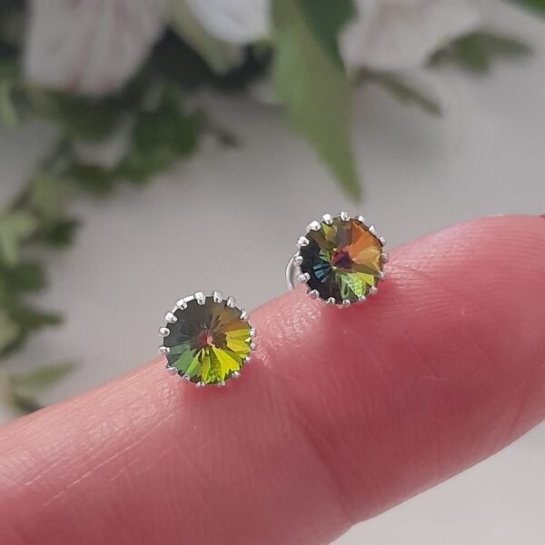 Abridor circular sw verde tornasolado