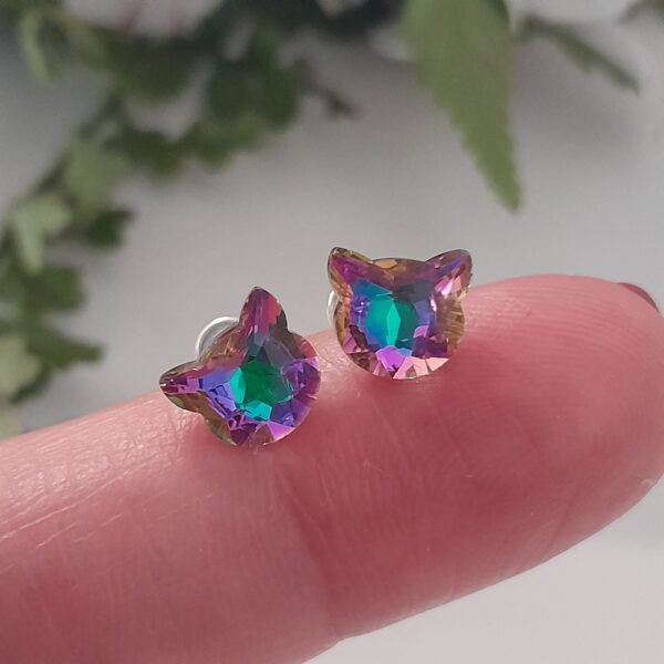 Abridor gatito sw violeta tornasolado