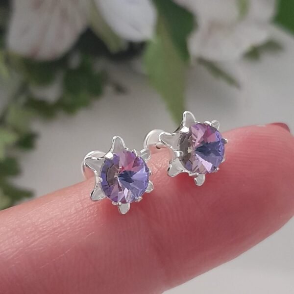 Abridor sw flor lila con petalos