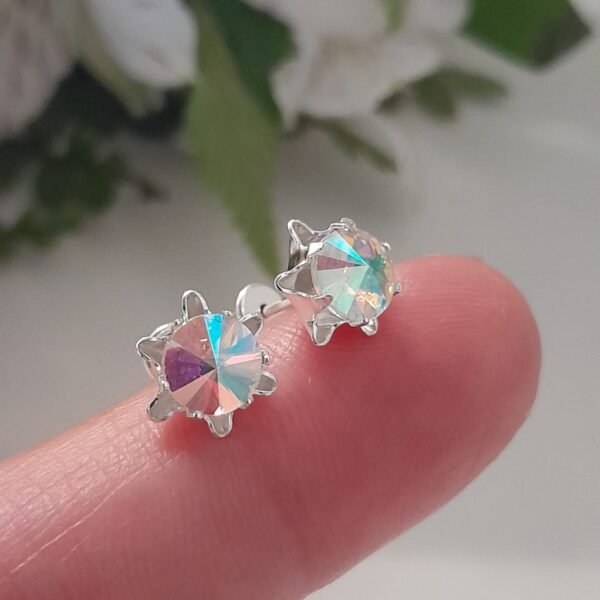 Abridor sw flor con petalos iridiscente