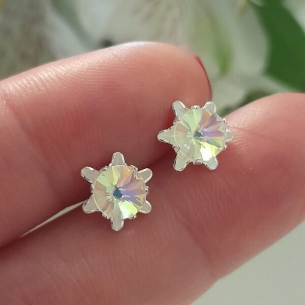 Abridor sw flor con petalos aurora boreal