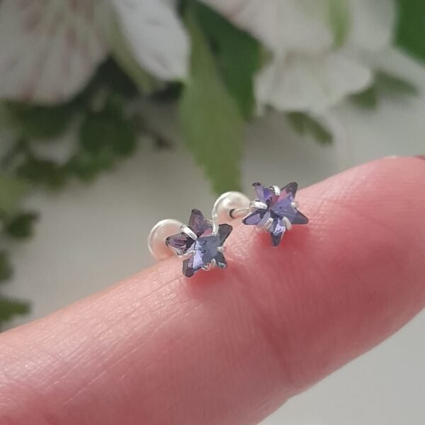 Abridor sw estrella lila tornasolado