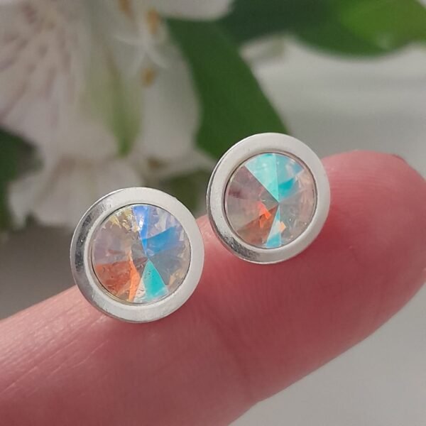 Abridor sw boton 8mm iridiscente