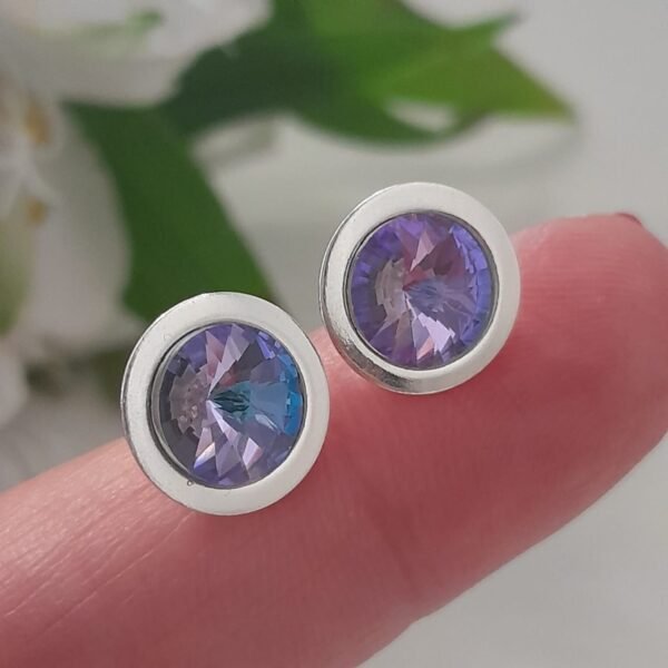 Abridor sw boton 8mm lila